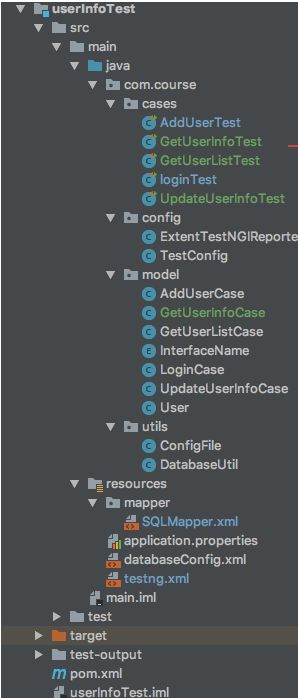 MySQL+MyBatis实现对测试用例数据的读取